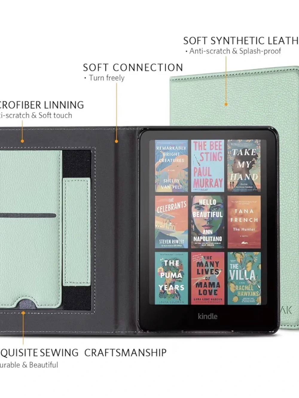 Case for Kindle Paperwhite 12th Gen 2024 & Colorsoft Signature Edition 7” inch